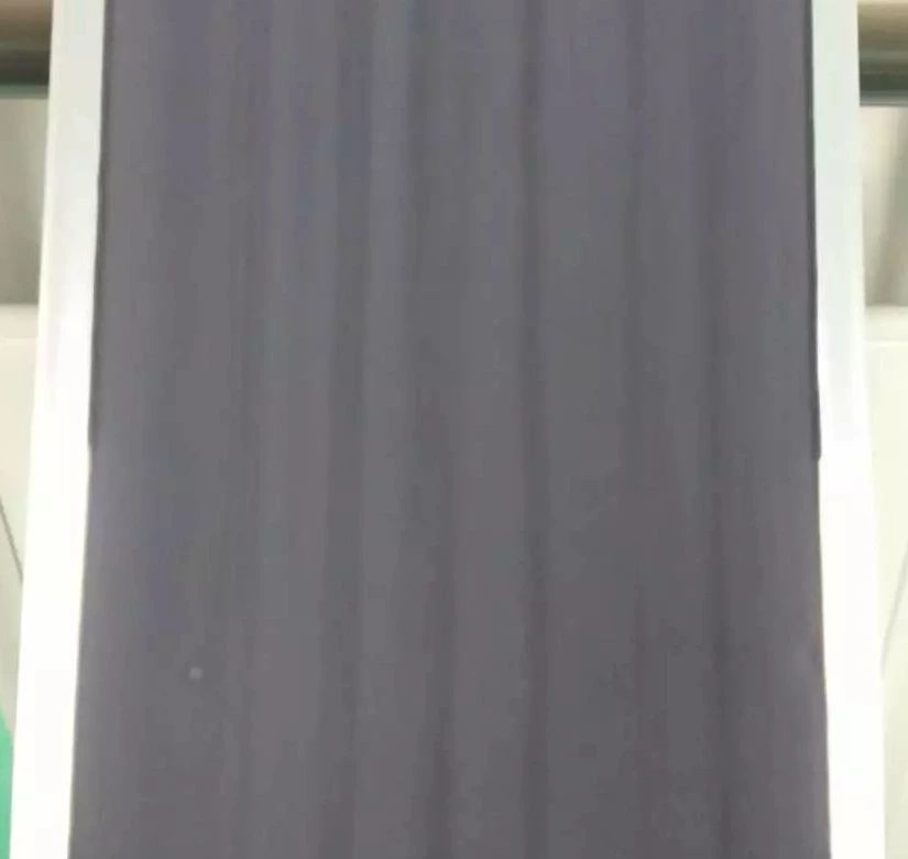 Coating vertical stripes
