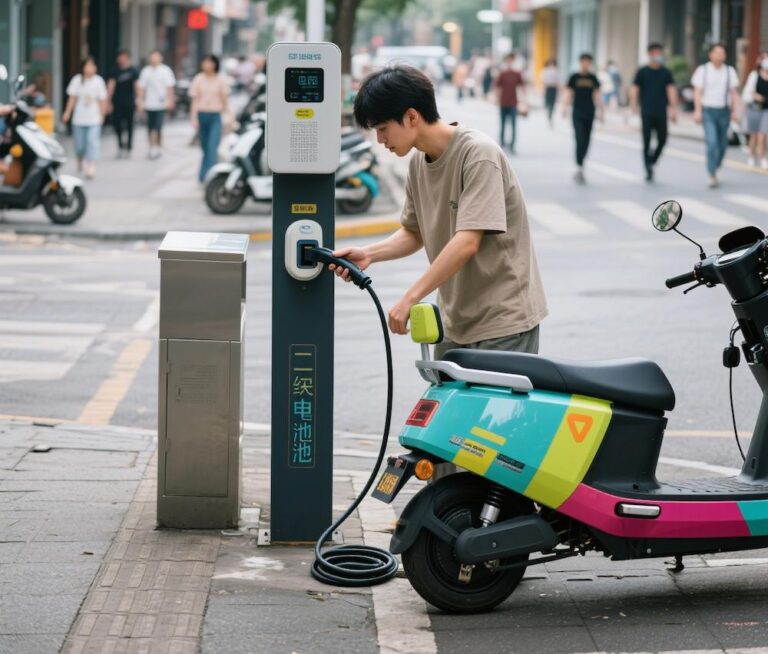 Two-wheeled electric vehicle lithium battery