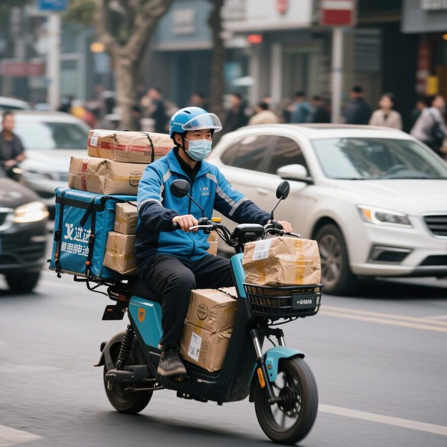 Two-wheeled electric vehicle lithium battery