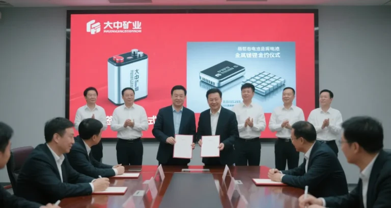 Dazhong mining 1 billion bet on lithium metal materials