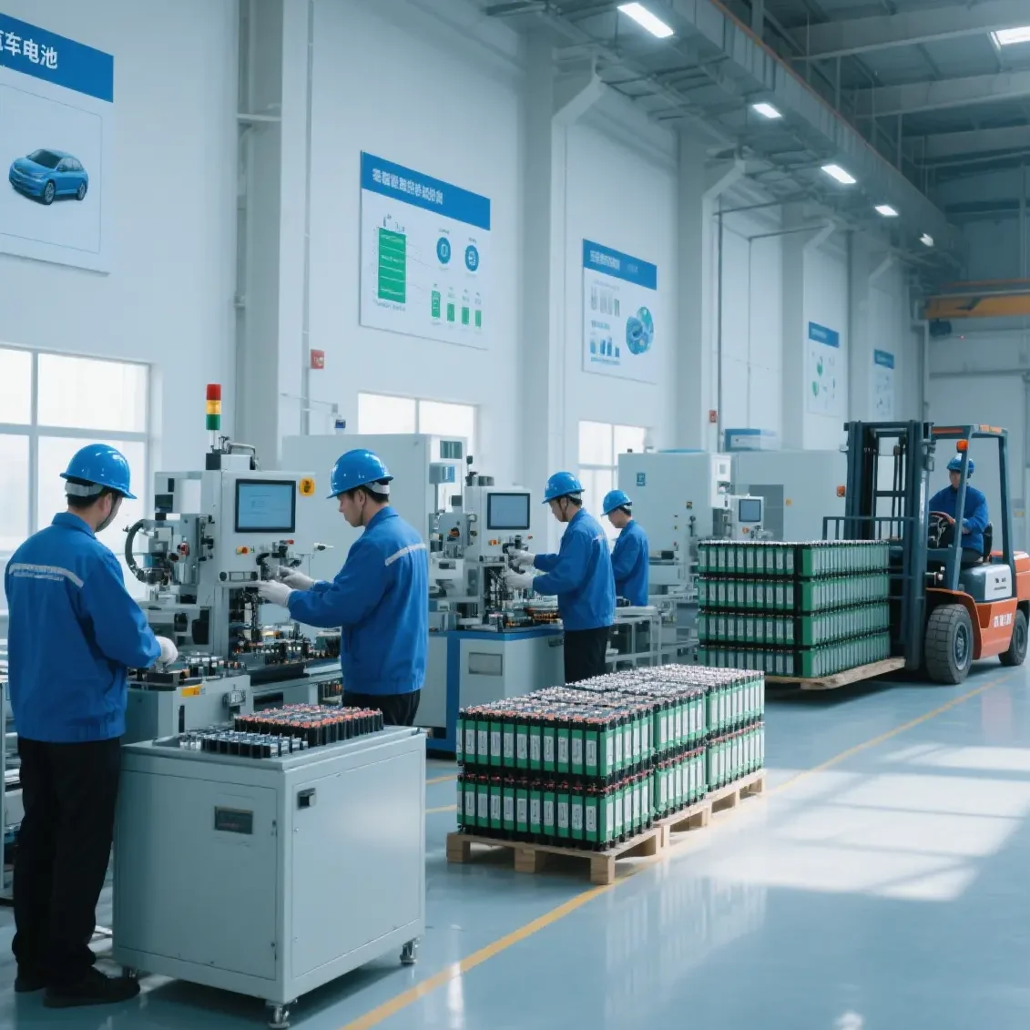 energy vehicle battery installation capacity nears 300 GWh