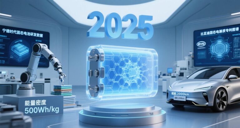 China's solid state battery technology in 2025