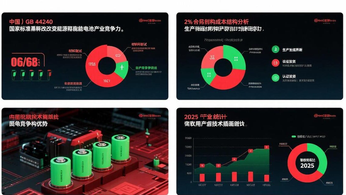 China's GB 44240 national standard for energy storage batteries reshapes industry competition law