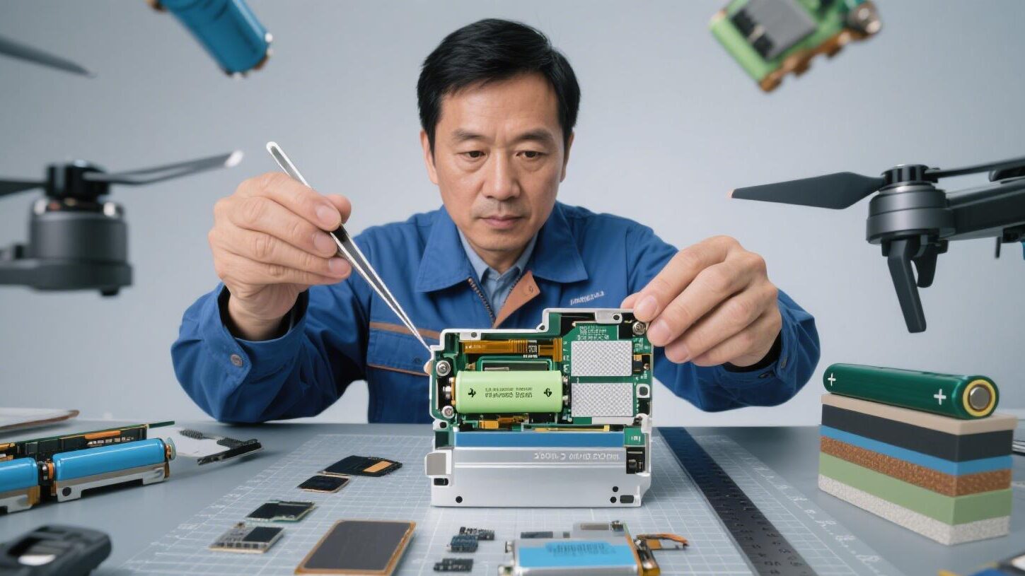 2025 UAV lithium battery technology all-round dismantling