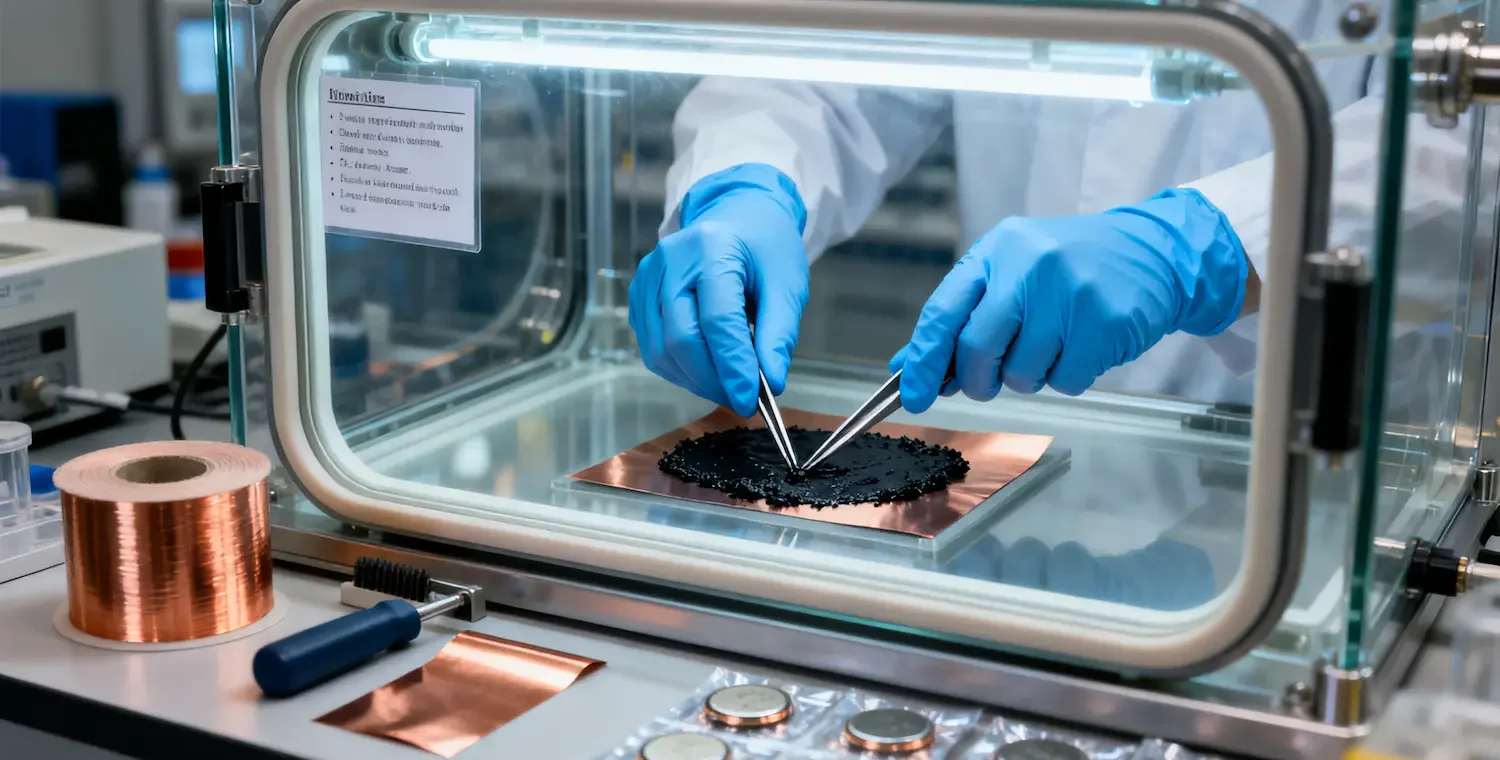 What is the specific capacity of lithium battery anode materials?